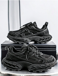 Men's Breathable New Style Mesh Thicker Sole Chunky Sneakers